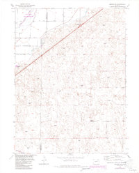 Download a high-resolution, GPS-compatible USGS topo map for Merino SW, CO (1984 edition)