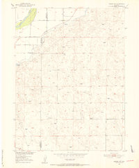1951 Map of Washington County, CO, 1952 Print