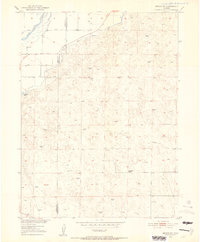 1951 Map of Washington County, CO, 1952 Print