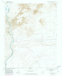 Download a high-resolution, GPS-compatible USGS topo map for Mesito Reservoir, CO (1982 edition)