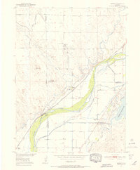 Download a high-resolution, GPS-compatible USGS topo map for Messex, CO (1952 edition)