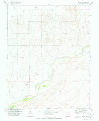 Download a high-resolution, GPS-compatible USGS topo map for Midway SW, CO (1978 edition)