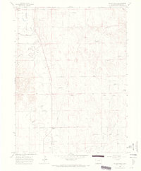preview thumbnail of historical topo map of Morgan County, CO in 1965