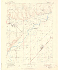 Download a high-resolution, GPS-compatible USGS topo map for Milliken, CO (1951 edition)