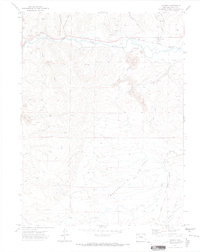 Download a high-resolution, GPS-compatible USGS topo map for Milner, CO (1974 edition)