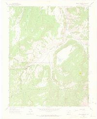 Download a high-resolution, GPS-compatible USGS topo map for Mineral Mountain, CO (1973 edition)