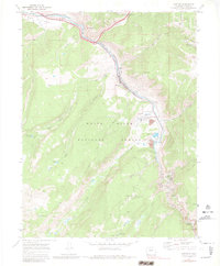 Download a high-resolution, GPS-compatible USGS topo map for Minturn, CO (1982 edition)