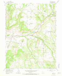Download a high-resolution, GPS-compatible USGS topo map for Molina, CO (1971 edition)