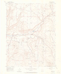 Download a high-resolution, GPS-compatible USGS topo map for Molina, CO (1964 edition)