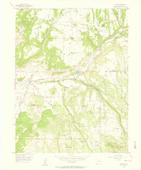 Download a high-resolution, GPS-compatible USGS topo map for Molina, CO (1957 edition)