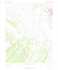Download a high-resolution, GPS-compatible USGS topo map for Montrose West, CO (1974 edition)