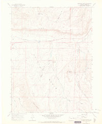 Download a high-resolution, GPS-compatible USGS topo map for Monument Butte, CO (1969 edition)