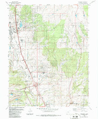 Download a high-resolution, GPS-compatible USGS topo map for Monument, CO (1986 edition)