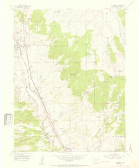 Download a high-resolution, GPS-compatible USGS topo map for Monument, CO (1955 edition)