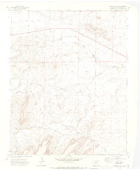 preview thumbnail of historical topo map of Las Animas County, CO in 1970
