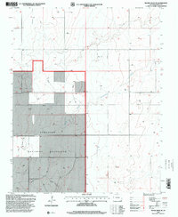 Download a high-resolution, GPS-compatible USGS topo map for Moore Draw NE, CO (2000 edition)