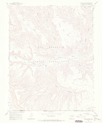 Download a high-resolution, GPS-compatible USGS topo map for Moqui Canyon, CO (1969 edition)