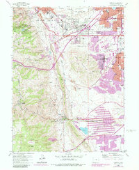 Download a high-resolution, GPS-compatible USGS topo map for Morrison, CO (1988 edition)