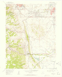 Download a high-resolution, GPS-compatible USGS topo map for Morrison, CO (1958 edition)