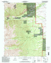 Download a high-resolution, GPS-compatible USGS topo map for Mount Antero, CO (1998 edition)