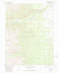 Download a high-resolution, GPS-compatible USGS topo map for Mount Antero, CO (1983 edition)