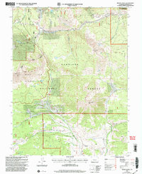 preview thumbnail of historical topo map of Gunnison County, CO in 2001