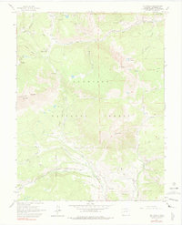 Download a high-resolution, GPS-compatible USGS topo map for Mount Axtell, CO (1979 edition)