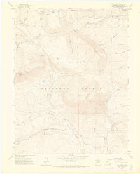 Download a high-resolution, GPS-compatible USGS topo map for Mount Axtell, CO (1969 edition)