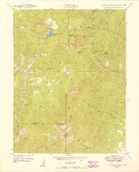 preview thumbnail of historical topo map of El Paso County, CO in 1948