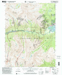 Download a high-resolution, GPS-compatible USGS topo map for Mount Elbert, CO (2001 edition)