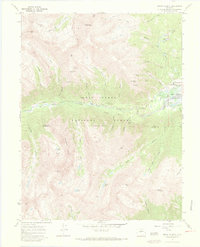 Download a high-resolution, GPS-compatible USGS topo map for Mount Elbert, CO (1972 edition)