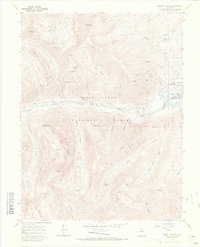 preview thumbnail of historical topo map of Lake County, CO in 1967