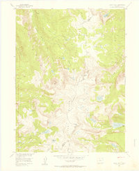 Download a high-resolution, GPS-compatible USGS topo map for Mount Ethel, CO (1957 edition)