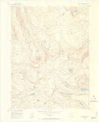 Download a high-resolution, GPS-compatible USGS topo map for Mount Ethel, CO (1957 edition)