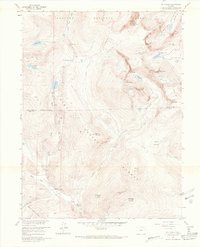 Download a high-resolution, GPS-compatible USGS topo map for Mount Evans, CO (1970 edition)