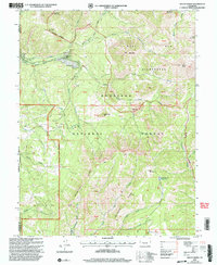 preview thumbnail of historical topo map of Gunnison County, CO in 2001
