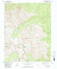 Download a high-resolution, GPS-compatible USGS topo map for Mount Harvard, CO (1985 edition)