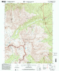 Download a high-resolution, GPS-compatible USGS topo map for Mount Harvard, CO (2001 edition)