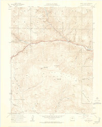 Download a high-resolution, GPS-compatible USGS topo map for Mount Logan, CO (1960 edition)