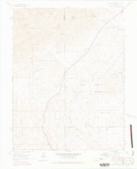 preview thumbnail of historical topo map of Fremont County, CO in 1961