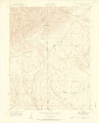 preview thumbnail of historical topo map of Fremont County, CO in 1948