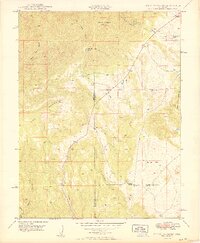 preview thumbnail of historical topo map of Fremont County, CO in 1949