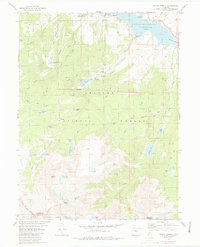 Download a high-resolution, GPS-compatible USGS topo map for Mount Powell, CO (1980 edition)