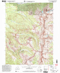 Download a high-resolution, GPS-compatible USGS topo map for Mount Richthofen, CO (2004 edition)