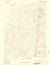 Download a high-resolution, GPS-compatible USGS topo map for Mount Richthofen, CO (1961 edition)