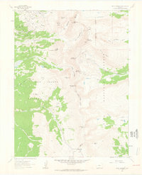 preview thumbnail of historical topo map of Lake County, CO in 1961