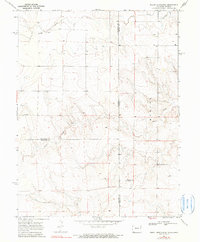 Download a high-resolution, GPS-compatible USGS topo map for Mount Sunflower, CO (1990 edition)
