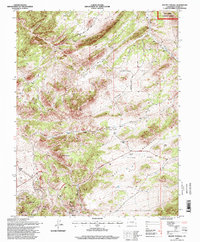Download a high-resolution, GPS-compatible USGS topo map for Mount Tyndall, CO (1998 edition)
