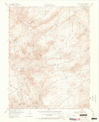Download a high-resolution, GPS-compatible USGS topo map for Mount Tyndall, CO (1966 edition)