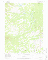Download a high-resolution, GPS-compatible USGS topo map for Mount Werner, CO (1972 edition)